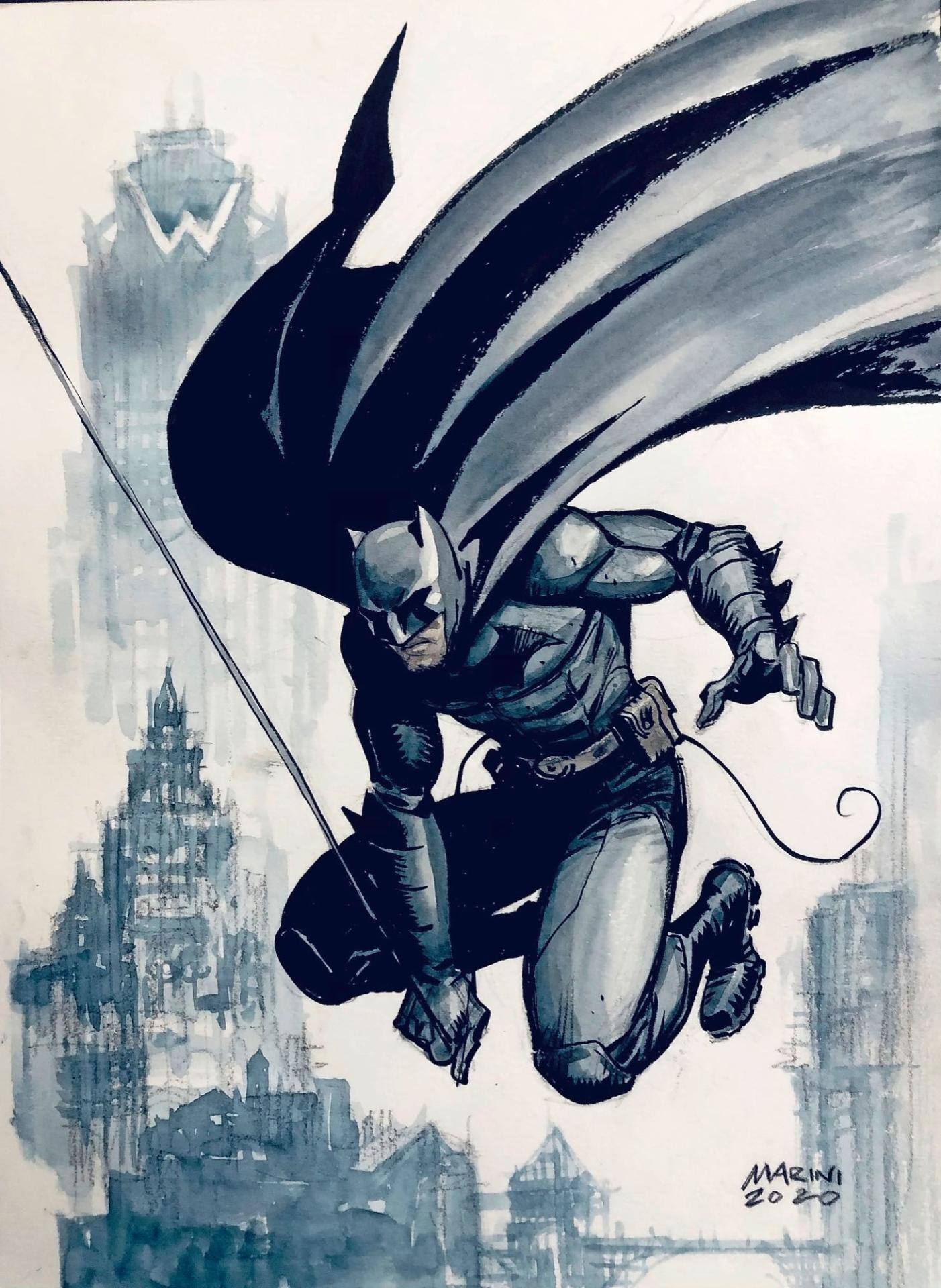 Enrico Marini, le bédéiste qui a dessiné Batman | Illustré