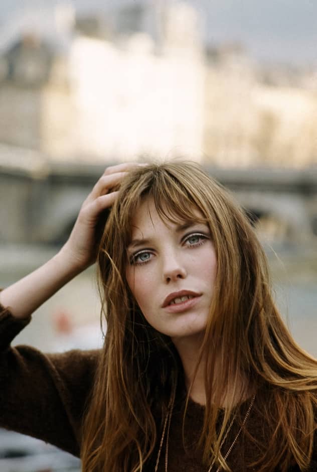 Jane Birkin à Paris dans les années soixante