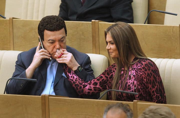 Alina Kabaeva est entrée à la douma en 2007