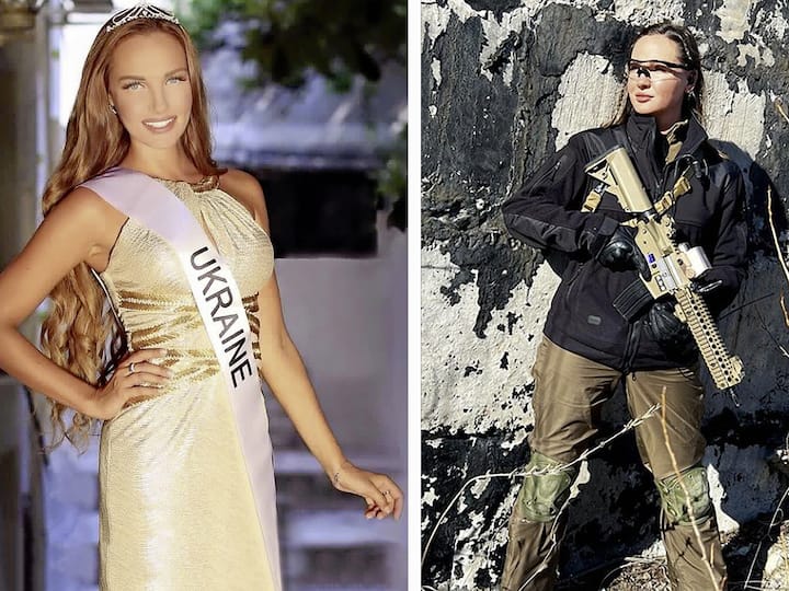 La top-modèle Anastaiia Lenna en Ukraine