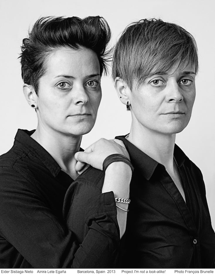 Sosies photographiées par François Brunelle